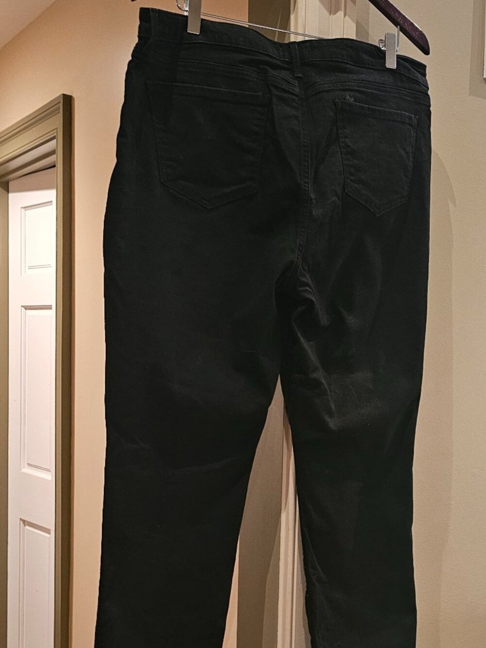 NYDJ Sheri Slim Black Jeans Size 16 - Picture 4 of 7